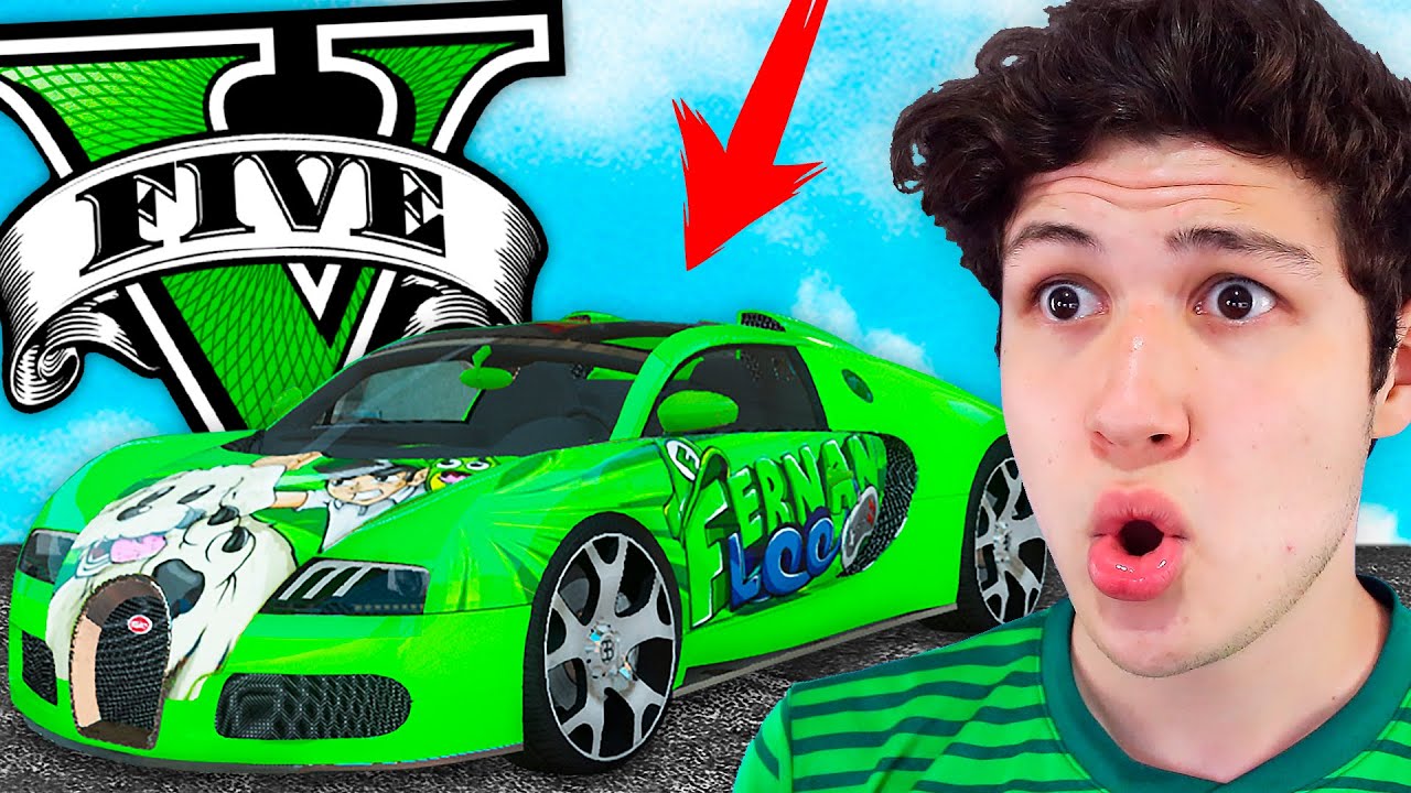 ROBANDO el COCHE de FERNANFLOO en GTA 5! (Mods) - YouTube
