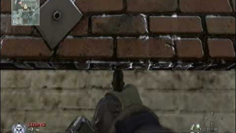 MW2 Favela glitch out of map/ under map! text tutorial!!