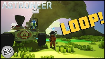 Jet Truck LOOP ?! Lets Play Astroneer Update Gameplay Z1 Gaming