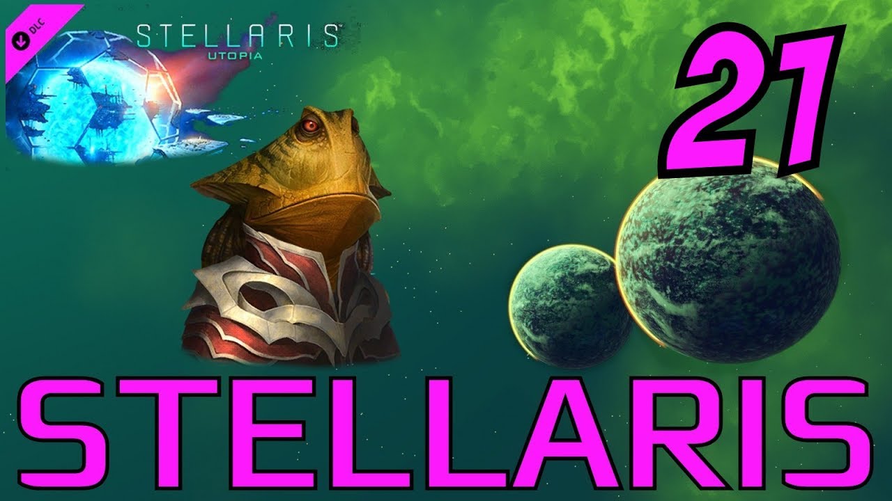 STELLARIS (Утопия, Безумие) - Болотная Империя против Пробужденных!
