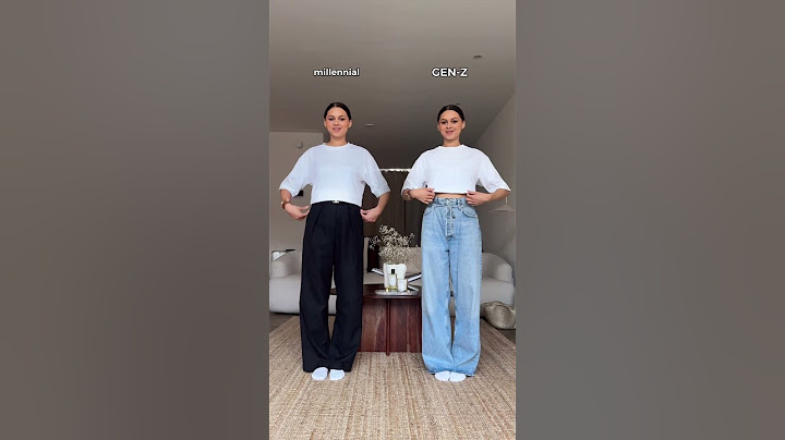 Millennial (1972-1995) or Gen-Z (1996-2012) outfit? 🤯 Subscribe for more fashion hack