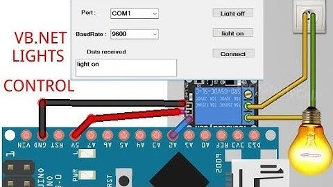 How to control Arduino led using (vb.net)