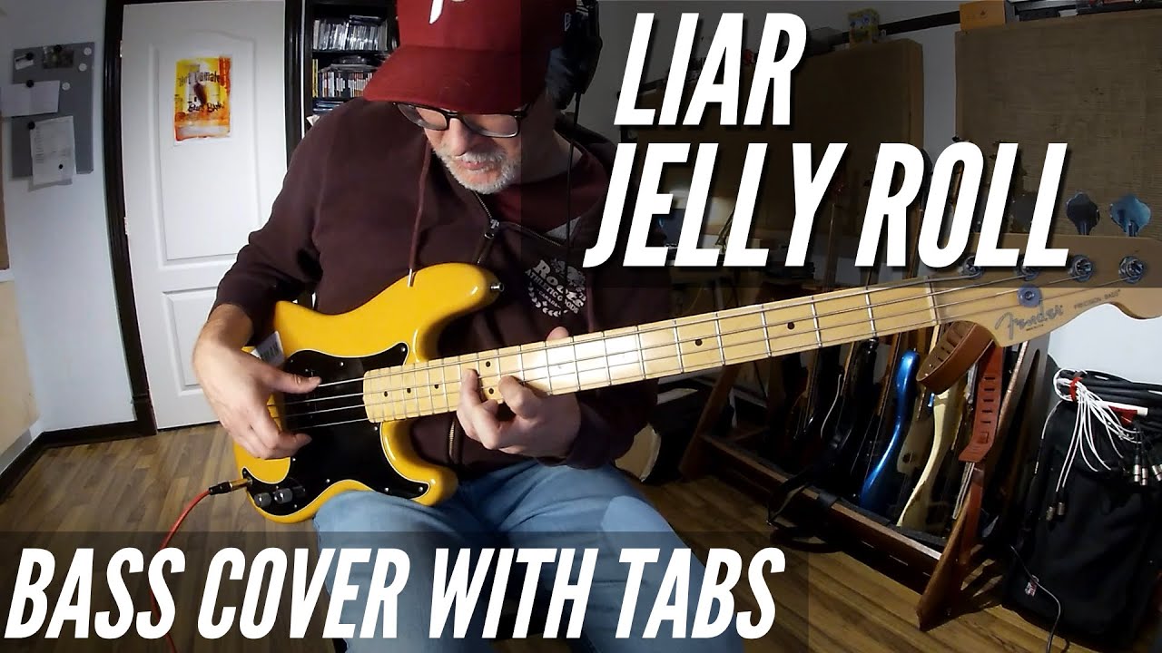 Jelly Roll - Liar (live SNL) - Bass Cover. Jelly Roll - Liar (live SNL) - Bass Cover.