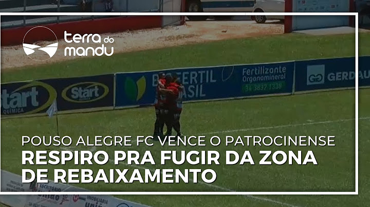Pouso Alegre vence a 1ª no Mineiro e respira na fuga da zona de rebaixamento