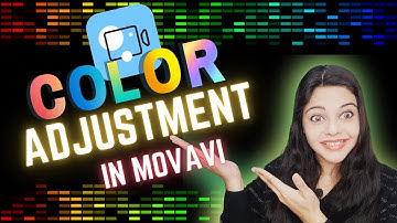 Basics of COLOR Correction in Movavi 2022 (Make your Video look Beautiful)
