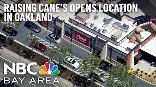 Raising Cane's Fans Flock to New Location in Oakland