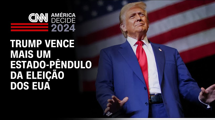 Trump vence mais um estado-pêndulo da eleição dos EUA | LIVE CNN