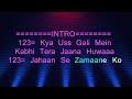 Khamoshiyan - Arijit Singh - Unplugged Version - HD Karaoke With Scrolling Lyrics Mp3 Song