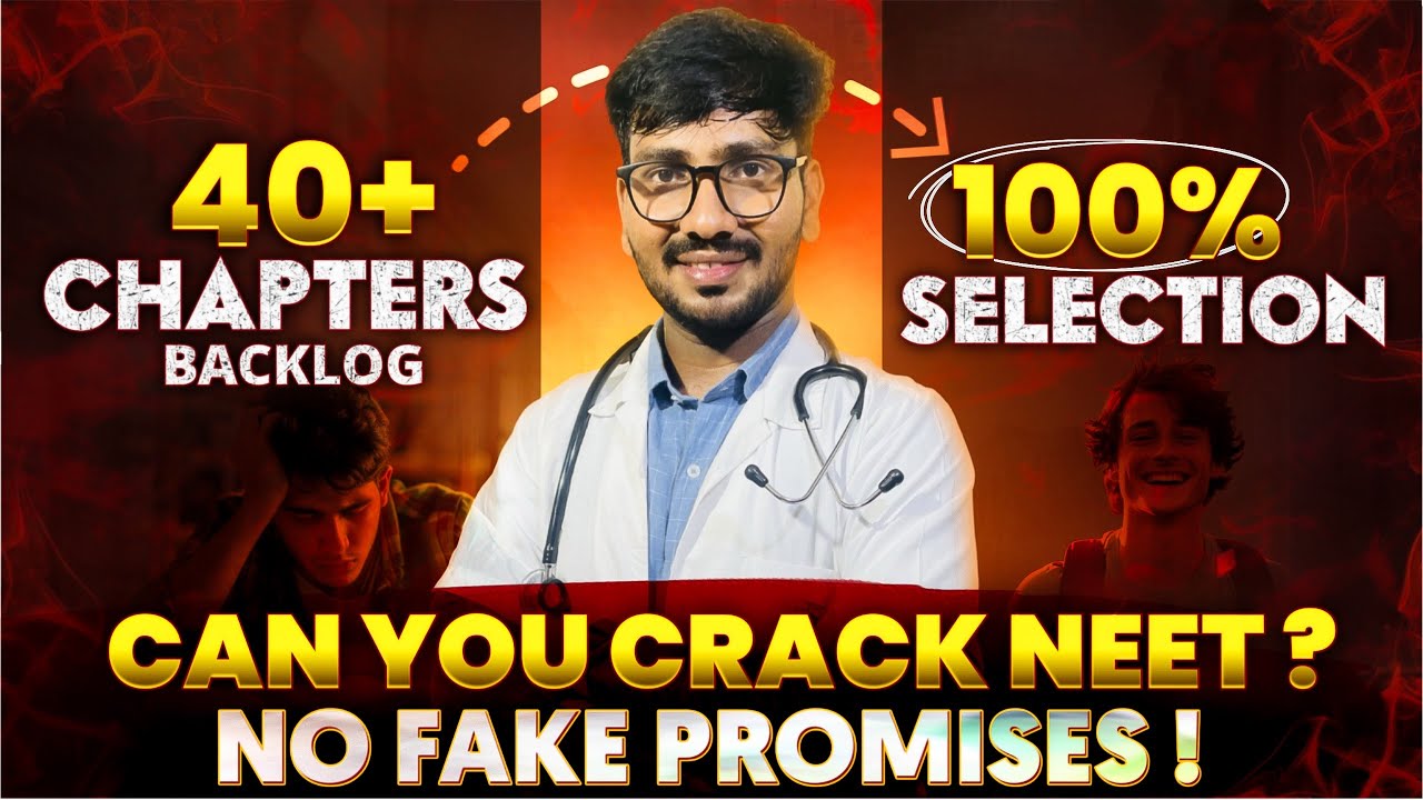 NEET Backlog? Last 6 months stragtegy! | 2026 Aspirants Must Watch 🚀| Proven tips and tricks✨
