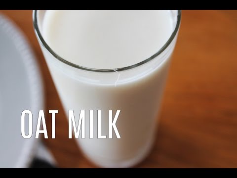Homemade Oat Milk recipe / Creamy smooth and super easy