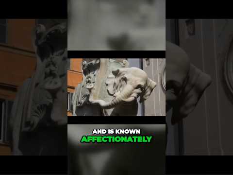 The Smiley Elephant In The Heart Of Rome Italy 