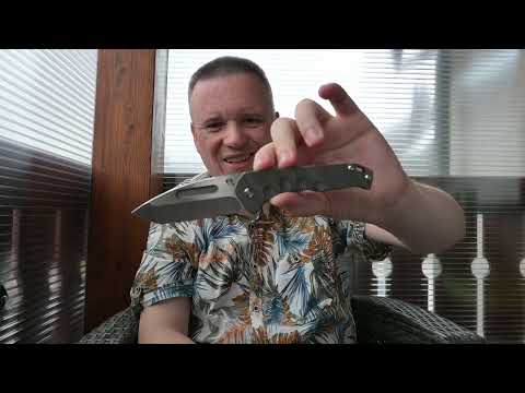 Medford Knife Praetorian Slim Flipper Tanto CPM S35VN Titanium (Pre-owned)