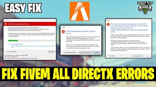 Fix FiveM has Stopped Responding (DirectX query), DXGI ERROR DEVICE REMOVED, FiveM d3d11.dll error