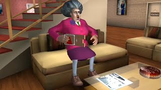 scary teacher 3D I مقلب المصيده في المدرسه الشريره ✨️✨️