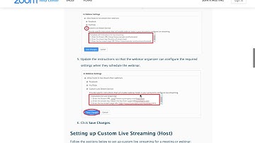 How to ENABLE ZOOM LIVE STREAMING?