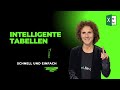Excel Intelligente Tabelle erstellen - schnell &amp; einfach