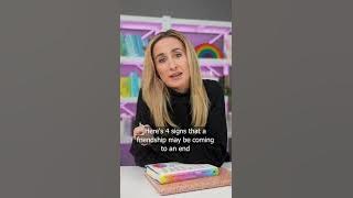 👉Four Signs A Friendship Might Be Coming To An End #shorts #youtubepartner