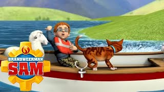 Norman en zijn vrienden zijn in gevaar! | Brandweerman Sam | Compilatie | Kinderfilms