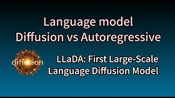 Large Language: Diffusion vs Autoregressive | LLaDA: First Large-Scale Language Diffusion Model