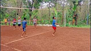 warming up volleyball story 30 detik
