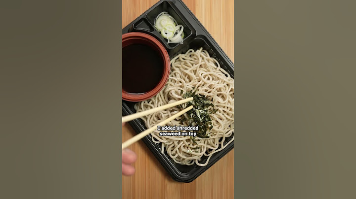 Buckwheat Noodles | Soba