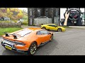 Lamborghini Huracan Performante - Forza Horizon 4 | Logitech g29 gameplay