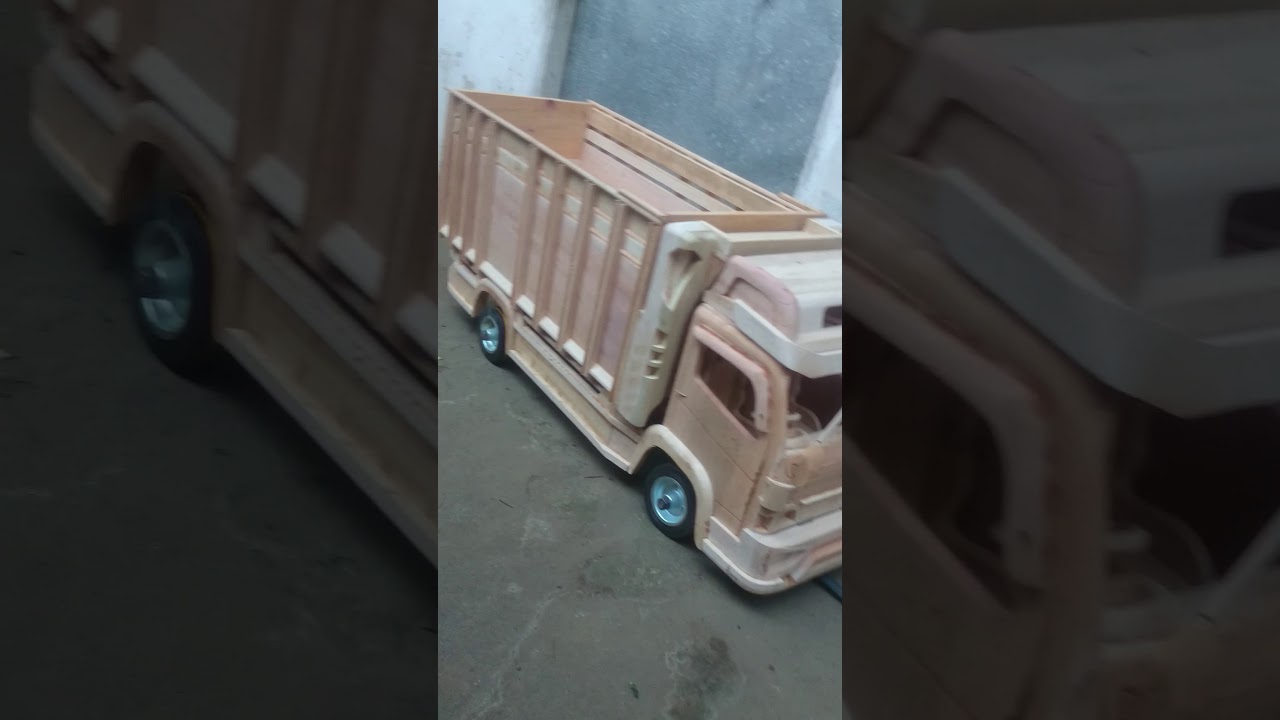  Dari  Limba kayu  bisa jadi miniatur  truk  YouTube