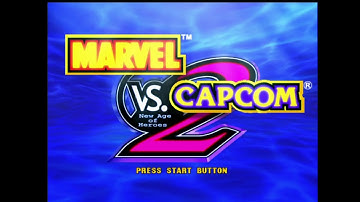 Marvel vs. Capcom 2:New Age of Heroes(Dreamcast) - Arcade Playthrough as Sakura/War Machine/Cable