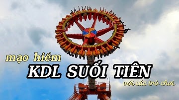 Một ngày chơi hết mình ở công viên văn hóa Suối Tiên | đi cùng Chiếc Dép