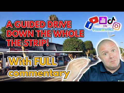 A FULL tour of the Puerto Del Carmen strip with a drive down and commentary see the FULL PDC strip!