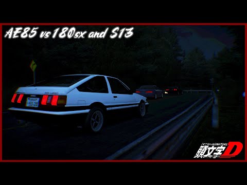 assetto-corsa-×-initial-d---ae85-vs-180sx-and-s13