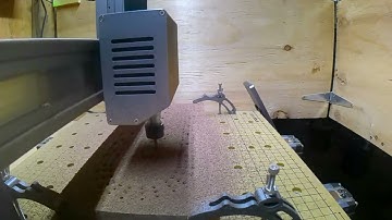 Timelapse of our Snapmaker 2.0 cnc drilling a cribbage board