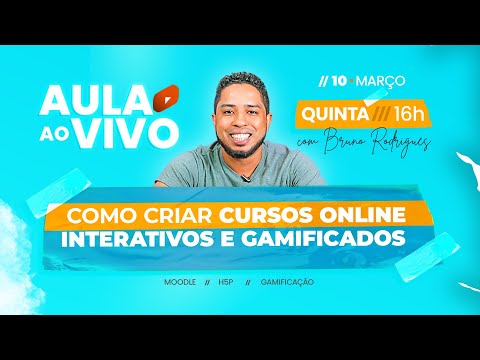 AULA AO VIVO #001 - Como iniciar na Criação de Cursos Interativos