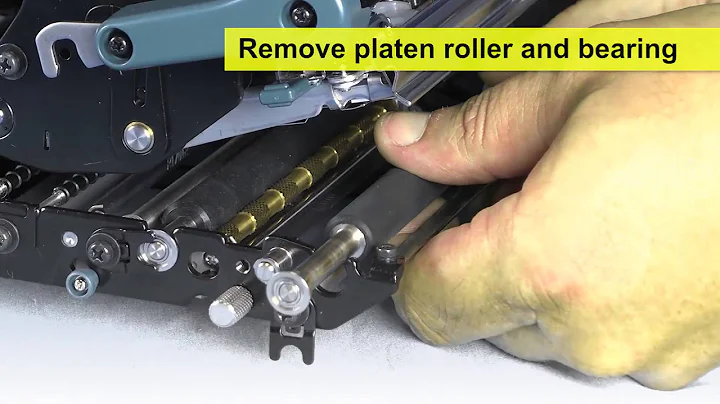 SATO S84ex/S86ex Series Print Engine - Platen Replacement