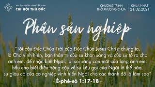 HTTL THỦ ĐỨC - Chương trình thờ phượng Chúa - 21/02/2021