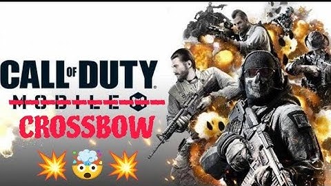 Call of duty but I can only use crossbow🏹 