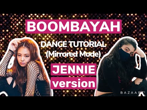 BLACKPINK Boombayah- Dance Tutorial (JENNIE version)