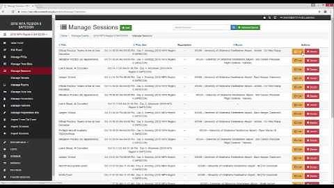 Schedule and Time Slot