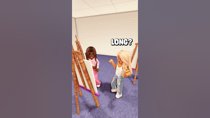 💗 School Love | BFF Was A Bad Artist | 🏡 Roblox Story #roblox #schoollove