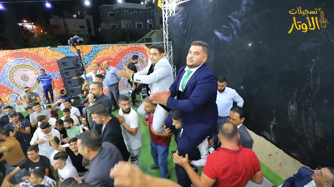 استقبال ناار 🔥المهندس رأفت ابو حجي مع الفنانين شادي البوريني وصهيب الجماعيني - العطارة 2022