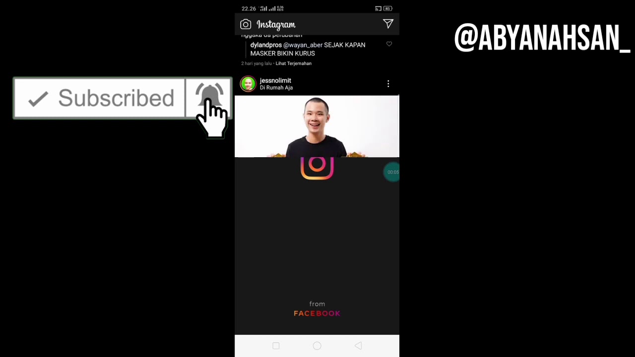 Tutorial dark mode untuk instagram - YouTube