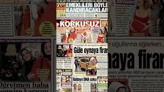 15 Mart 2024 - Gazete Pencere Cumhuriyet Evrensel Birgün Korkusuz Fanatik Fotomaç Sözcü