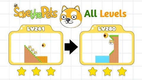 Save The Pets All Levels Walkthrough (Part 7) | No Commentary & No Music | Android Gameplay