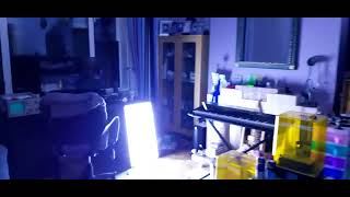 strong LED Backlight as lamp test