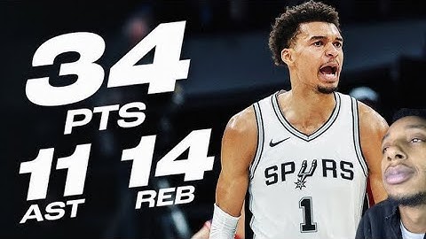 Victor Wembanyama’s UNREAL TRIPLE-DOUBLE Performance! 😳| December 1, 2024 (Reaction)