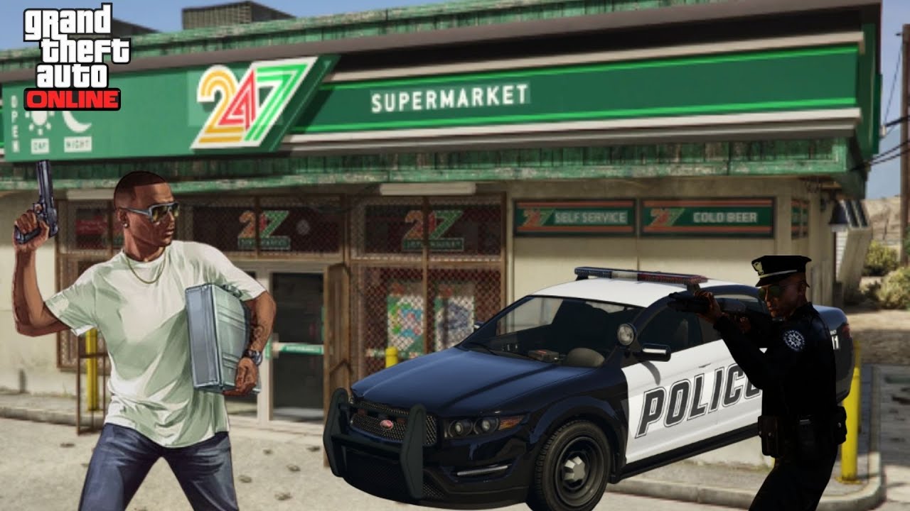 Store Robbery in GTA 5
