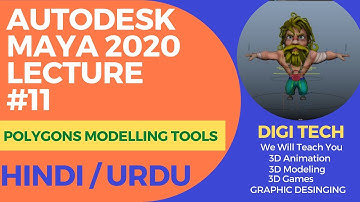 COMBINE SEPARATE BOOLEAN AND SYMMETRY TOOL |  LECTURE #11 AUTODESK MAYA TUTORIAL 2020 HINDI / URDU |