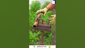 DIY Pipe Vise / Pipe Clamp – The Ultimate Welded Holding Tool! 🛠️#tools #innovation inno#diy