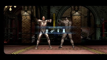 Advent Of Chaos Normal Mode Tier 3 Boss Cyborg Defeated + Rewards | Injustice 2