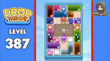 Drop The Cat level 387 solution 